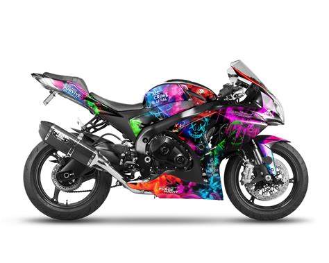 Suzuki GSXR 1000 Graphics Kit - "The Purge" 2009-2016 - SpinningStickers | #1 Motorcycle ...