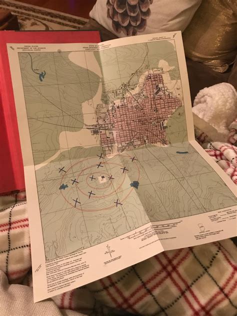 The map of Hawkins in the Stranger Things "Worlds Turned Upside Down" book is actually an edited ...