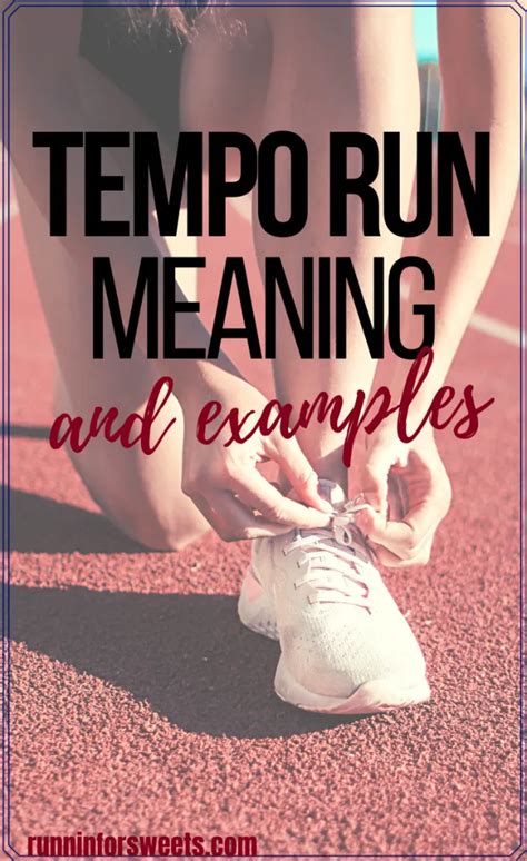 Tempo Run Training: Meaning, Pace Calculator, Heart Rate and Examples – Runnin’ for Sweets