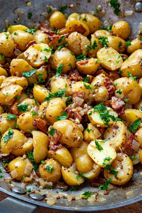 Warm German Potato Salad - Closet Cooking