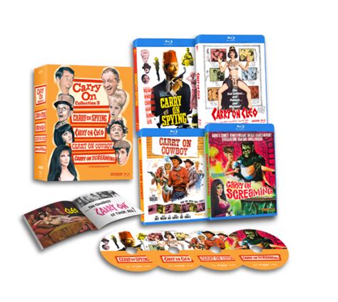 Carry On... Film Collection 3 - Limited Edition Blu-ray & Booklet | Via Vision Entertainment