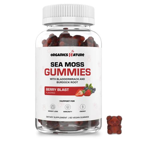 Buy Sea Moss Capsules & Gummies | Organics Nature