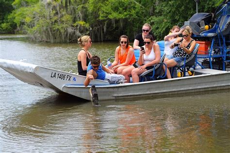 Small-Group Airboat Swamp Tour with Downtown New Orleans Pickup