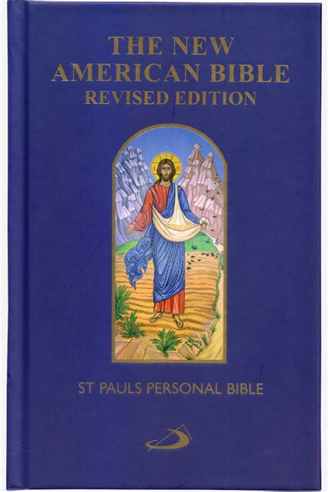 The New American Bible Revised Edition - Dark Blue Medium | ST PAULS