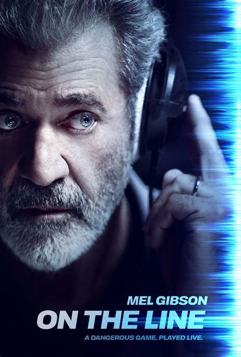 New Trailer & Poster for On the Line with Mel Gibson - The Action Elite