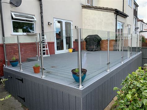 Semi Frameless Glass - Garden Balustrades | The Outdoor Look