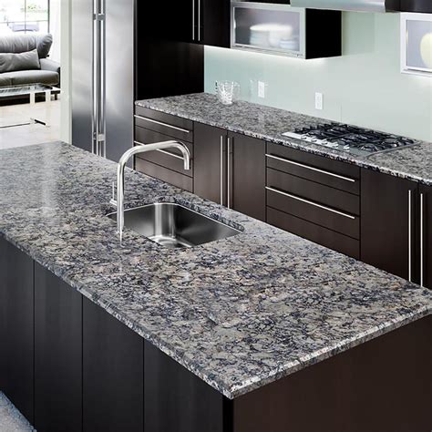 allen + roth Silver Drift Quartz Kitchen Countertop Sample Lowes.com ...