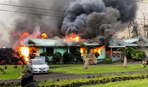 Hawaii volcano eruption: Damage in pictures | World | News | Express.co.uk