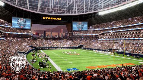 New Chicago Bears stadium renderings draw comparisons to Allegiant Stadium