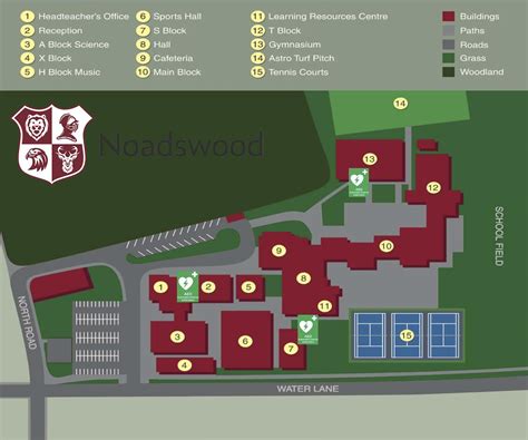 School map | Noadswood school