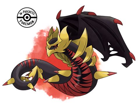 In-Progress Pokemon Evolutions | #487 Mega Giratina (Evil Origin Forme)...