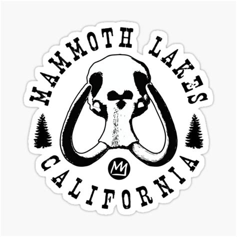 Mammoth Lakes Stickers | Redbubble