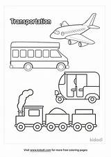 Transportation Coloring Pages sketch template