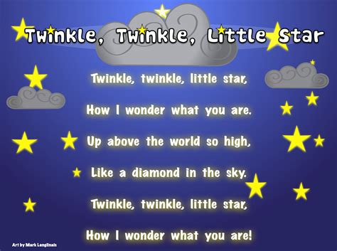 Twinkle Twinkle Little Star | The Kindergarten English Blog