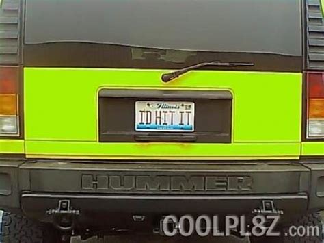 FUNNY VANITY PLATES - Gallery | eBaum's World