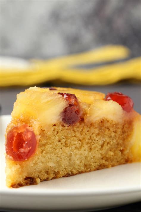 Vegan Pineapple Upside Down Cake - Loving It Vegan