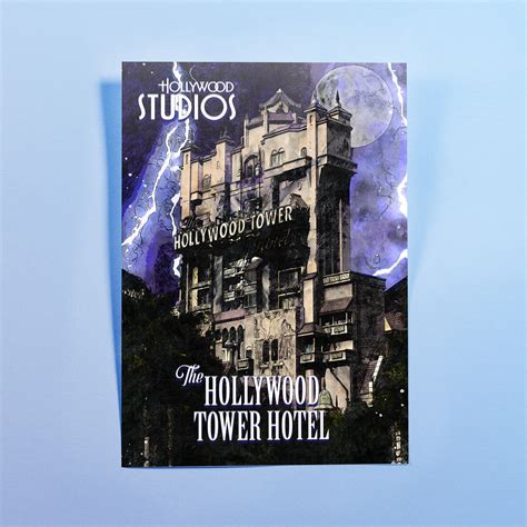 ArtStation - Hollywood Tower of Terror Print