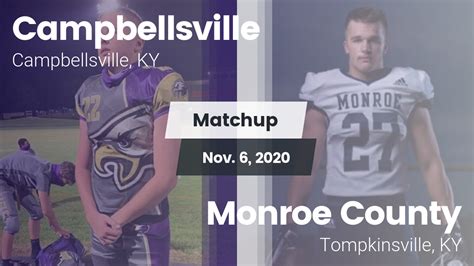 Campbellsville HS Football Video "Matchup: Campbellsville vs. Monroe ...