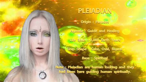 THE STAR RACES - PLEIADIAN - YouTube