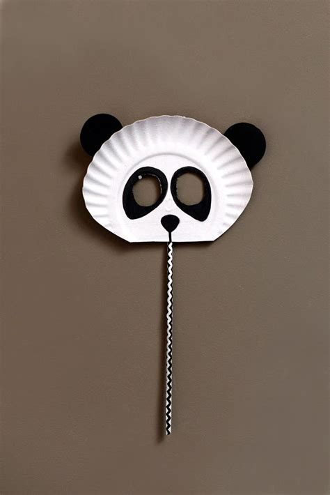 Panda Mask | Craft & DYI | Pinterest