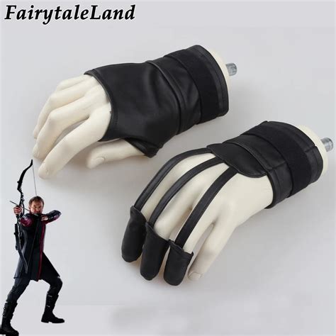 Avengers Hawkeye Cosplay Accessory Carnival Halloween Superhero cosplay Hawkeye gloves Fancy ...