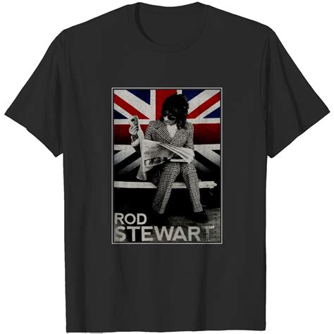 Rod Stewart Plaid Union Jack Tour 2014 T-Shirt, Rod Stewart Shirt Fan ...