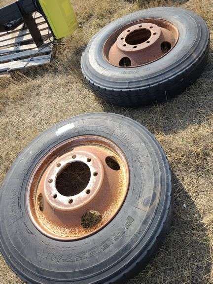 Pair of truck rims. - Freedom Auctions SD