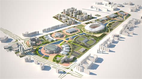 Ashgabat Olympic Complex Proposal / Arup | ArchDaily