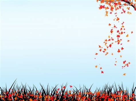 Autumn Nature Backgrounds | Holiday, Nature Templates | Free PPT Grounds