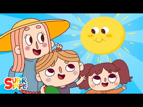 Mr. Golden Sun Song - For Kids basic…: English ESL video lessons