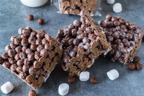 Cocoa Puffs Cereal Bars • A Table Full Of Joy