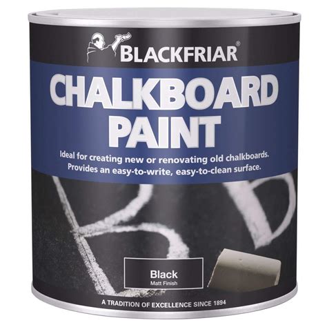 Blackfriar Black Chalkboard Paint Matt 250ml – Sprayster