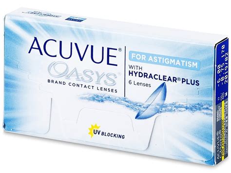 Acuvue Oasys for Astigmatism (6 lenses) | Alensa UK