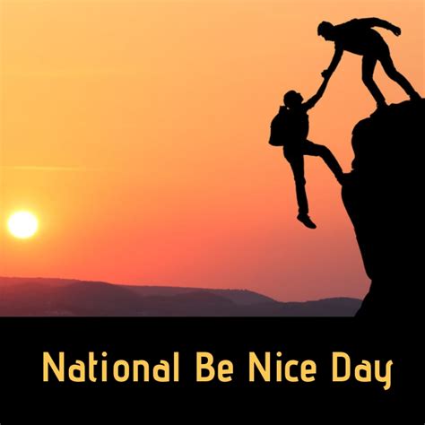 Copy of national be nice day | PosterMyWall