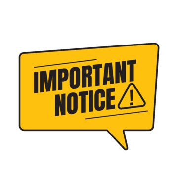 Notice Sign Vector Art PNG Images | Free Download On Pngtree