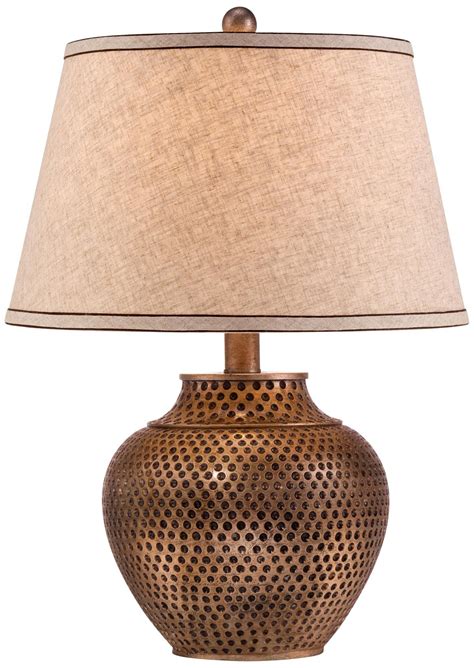 Hammered Pot Bronze Table Lamp | LampsPlus.com Traditional Table Lamps, Table Lamps For Sale ...