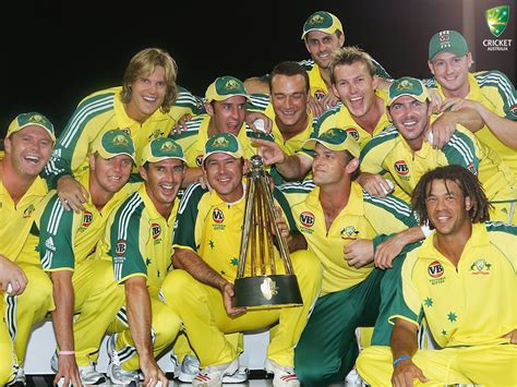 The Australian Cricket team - The Australian Cricket Team Photo ...