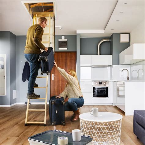 TB Davies LUXFOLD Wooden Loft Ladder - TB Davies™