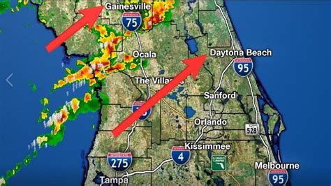 LIVE RADAR: Storms get early start in Central Florida