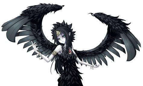 Anime angel dark render | Black angels, Gothic angel, Dark angel wallpaper