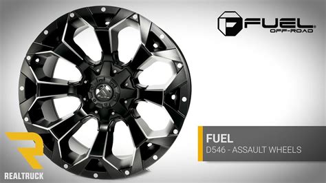 Fuel Matte Black Assault Wheels - YouTube