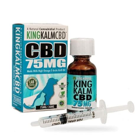 CBD Pets King Kalm 75mg 1oz - CBD Oil Hamper