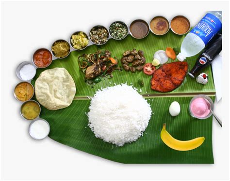 Non Veg Recipes - Banana Leaf Food Png, Transparent Png - kindpng