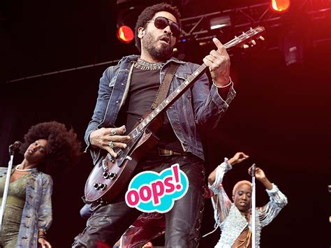 Lenny Kravitz Rips Leather Pants on Stage, Accidentally Exposes Himself to Fans (and the ...