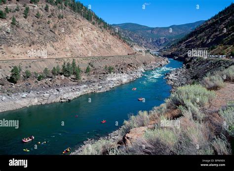 Thompson River near Spences Bridge, BC, British Columbia, Canada - White Water / Whitewater ...