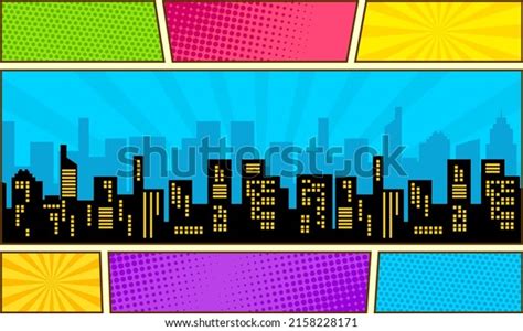 344 Comic Strip City Skyline Images, Stock Photos, 3D objects ...