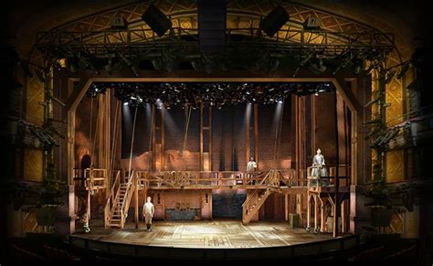 Hamilton Set, LiveDesign | Set design theatre, Stage set design, Stage design