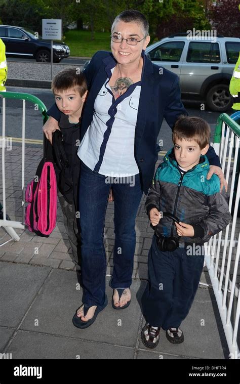 Sinead O'Connor with sons Shane and Yeshua Celebrities outside the ...