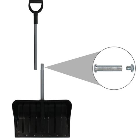 CASL Brands Snow Shovel with DGrip and Metal Wear Strip 22 Inch ** See ...