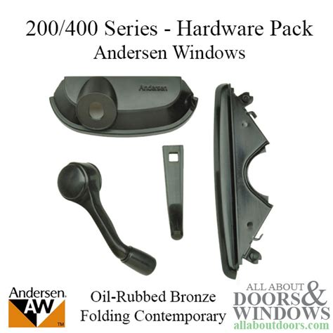 Andersen 200 and 400 series casement window operator hardware set